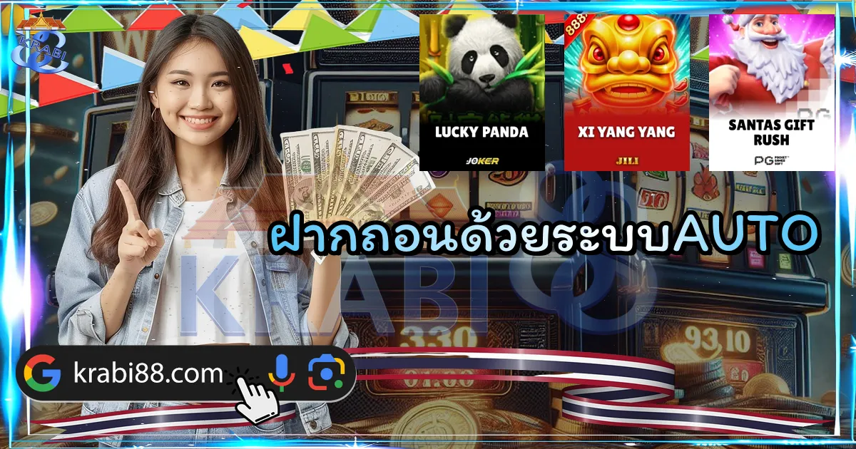 ฝากถอนด้วยระบบAUTO