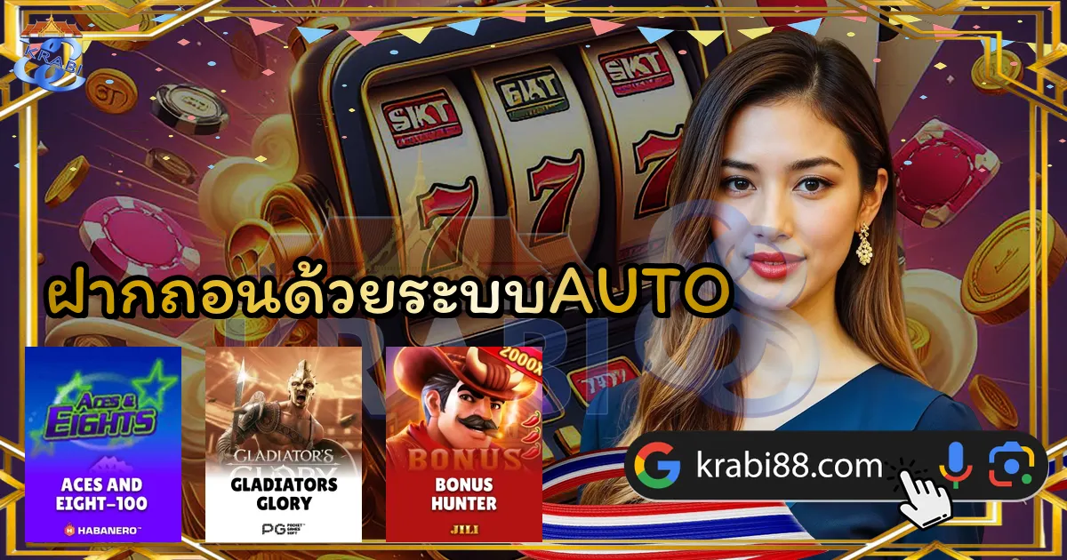 ฝากถอนด้วยระบบAUTO