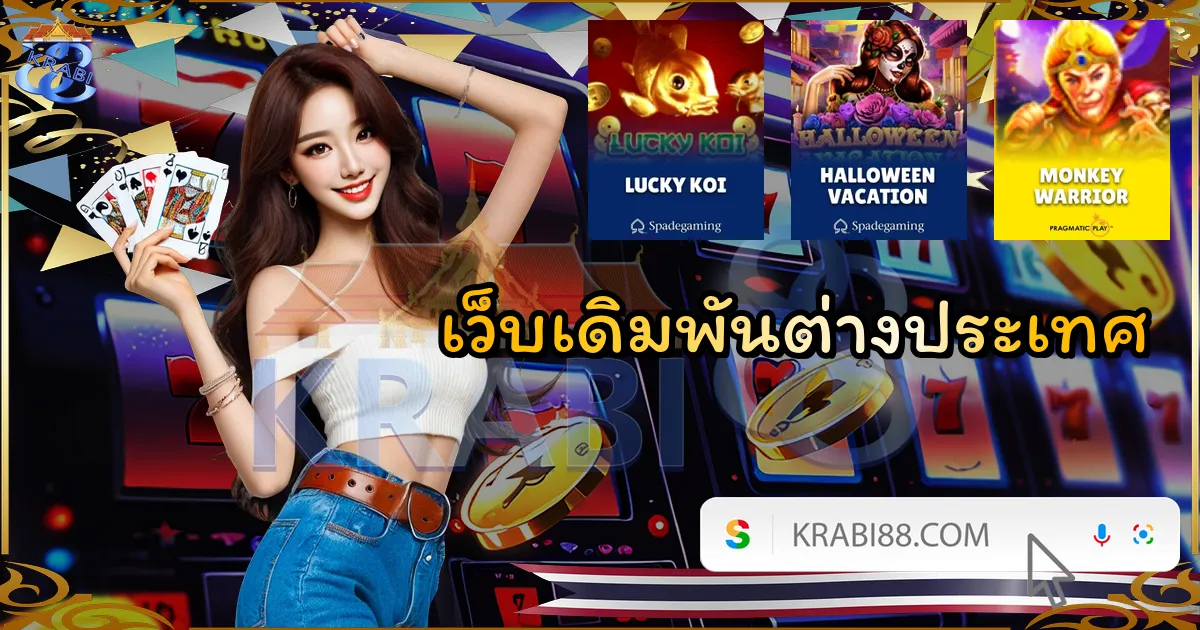 เว็บเดิมพันต่างประเทศ