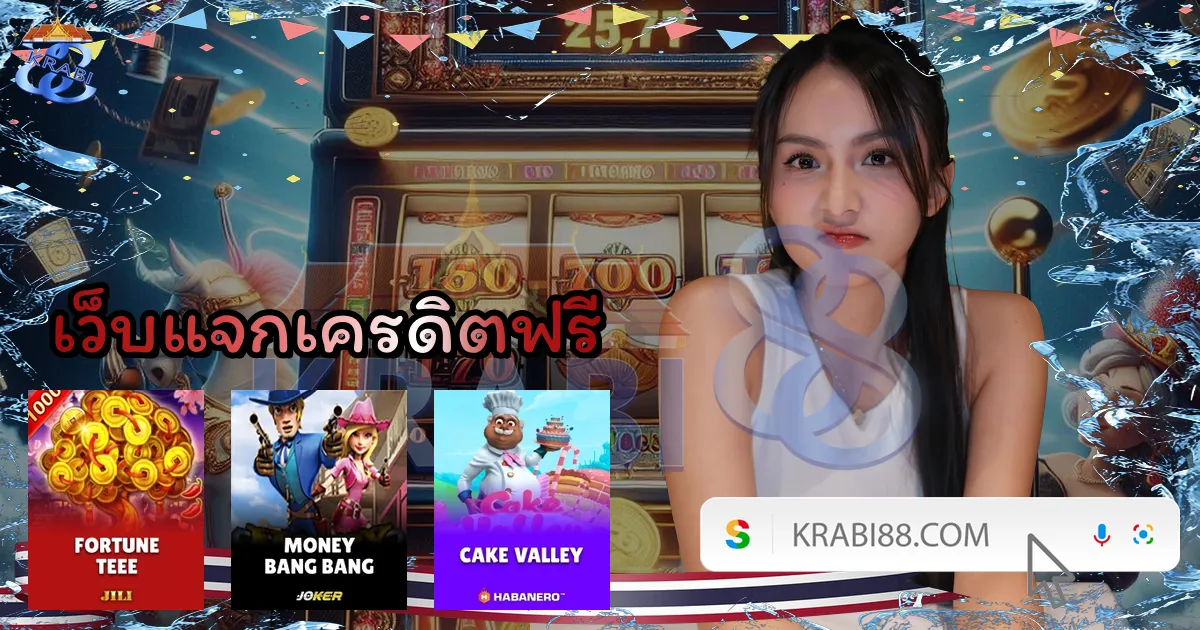 เว็บแจกเครดิตฟรี